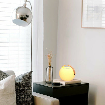 Boxă Bluetooth portabilă cu LED – Alb | 5W