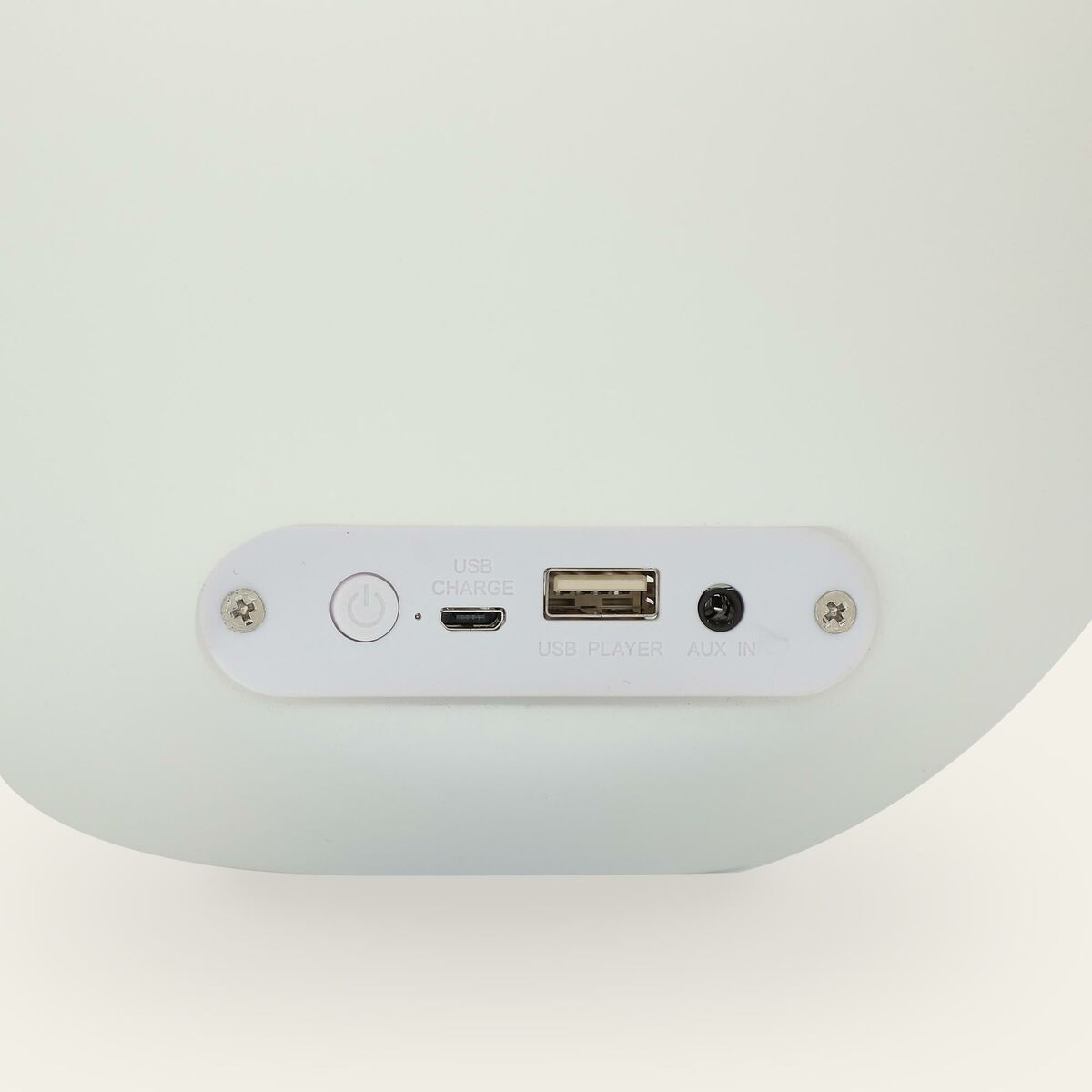 Boxă Bluetooth portabilă cu LED – Alb | 5W